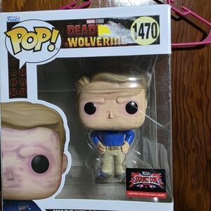 Funko Pop! Deadpool Blue and Tan Figure